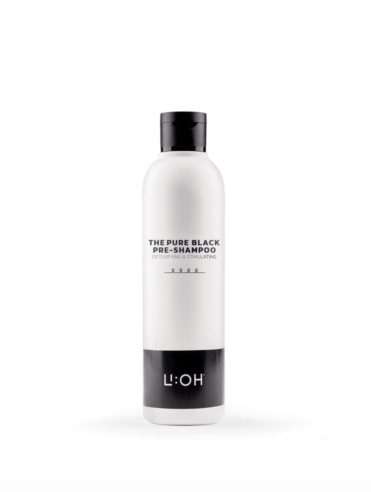 The Pure Black pre-shampoo — LI:OH